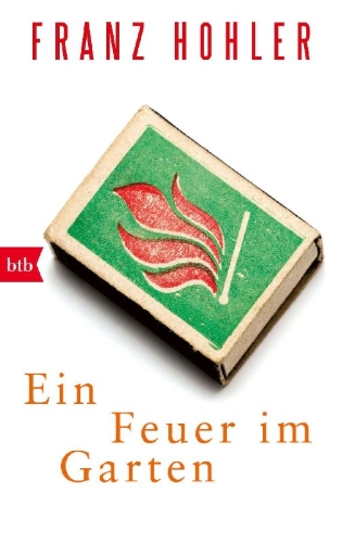 Buchcover und Innenansicht für das Buch: Ein Feuer im Garten