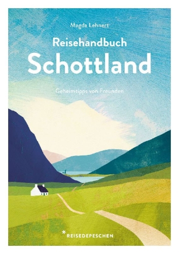 Buchcover und Innenansicht für das Buch: Reisehandbuch Schottland