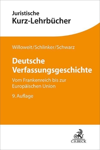 Buchcover und Innenansicht für das Buch: Deutsche Verfassungsgeschichte