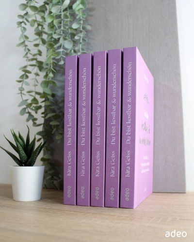 Buchcover und Innenansicht für das Buch: Du bist kostbar & wunderschön