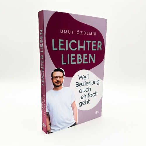 Buchcover und Innenansicht für das Buch: Leichter lieben