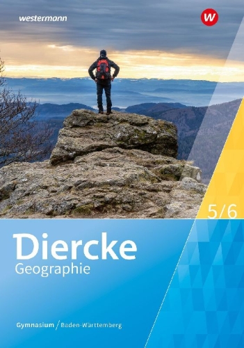 Buchcover und Innenansicht für das Buch: Diercke Geographie 5 / 6. Schulbuch. Für Gymnasien in Baden-Württemberg