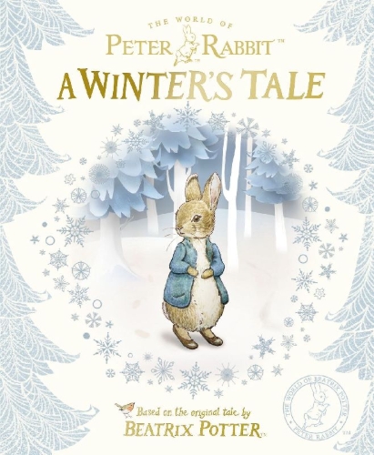 Buchcover und Innenansicht für das Buch: Peter Rabbit: A Winter's Tale