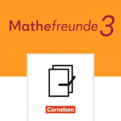 Buchcover und Innenansicht für das Buch: Mathefreunde 3. Schuljahr. "Das kann ich schon!"-Heft - 10 Stück im Paket