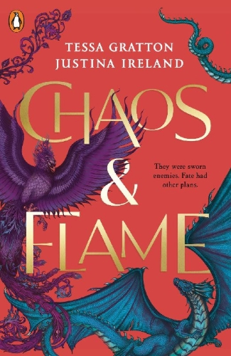 Buchcover und Innenansicht für das Buch: Chaos & Flame