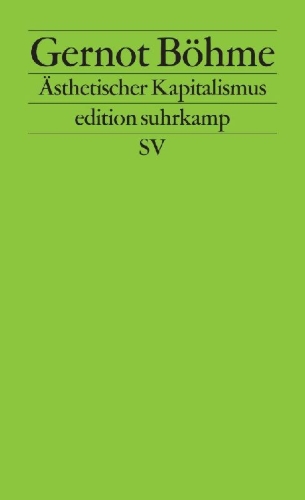 Buchcover und Innenansicht für das Buch: Ästhetischer Kapitalismus