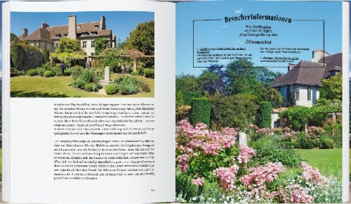 Buchcover und Innenansicht für das Buch: Ma France des jardins