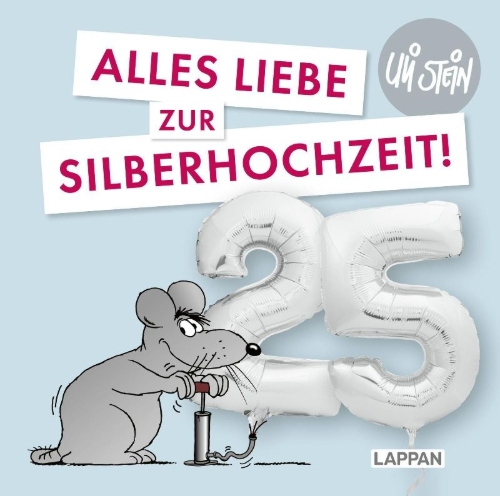 Buchcover und Innenansicht für das Buch: Uli Stein für Verliebte: Silberhochzeit