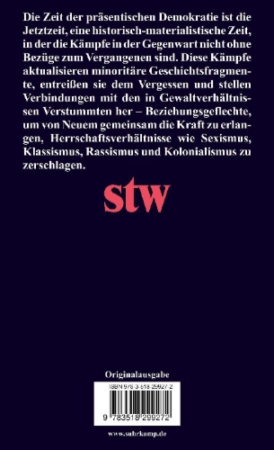 Buchcover und Innenansicht für das Buch: Demokratie im Präsens