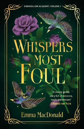 Buchcover und Innenansicht für das Buch: Whispers Most Foul
