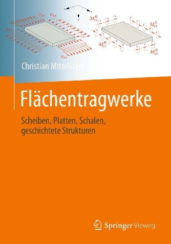 Buchcover und Innenansicht für das Buch: Flächentragwerke