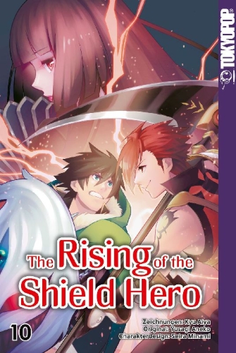 Buchcover und Innenansicht für das Buch: The Rising of the Shield Hero 10