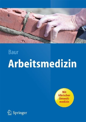 Buchcover und Innenansicht für das Buch: Arbeitsmedizin