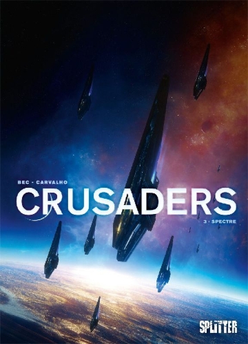 Buchcover und Innenansicht für das Buch: Crusaders. Band 3