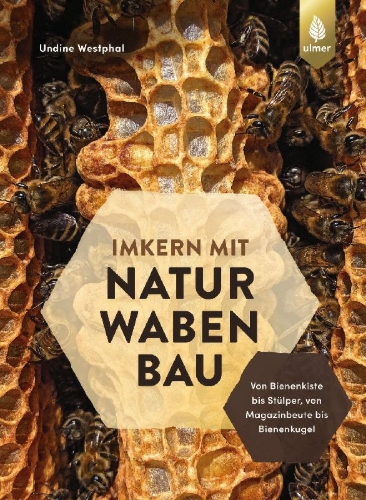Buchcover und Innenansicht für das Buch: Imkern mit Naturwabenbau