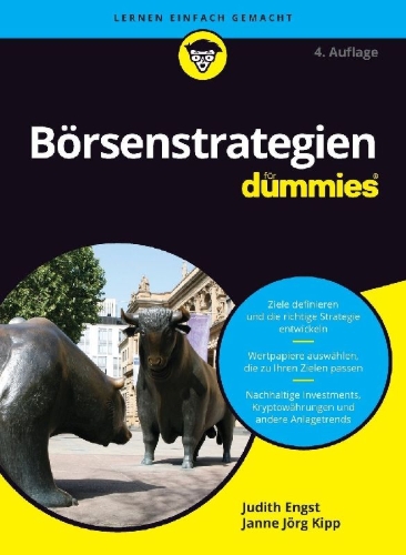 Buchcover und Innenansicht für das Buch: Börsenstrategien für Dummies