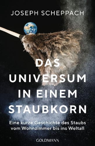 Buchcover und Innenansicht für das Buch: Das Universum in einem Staubkorn