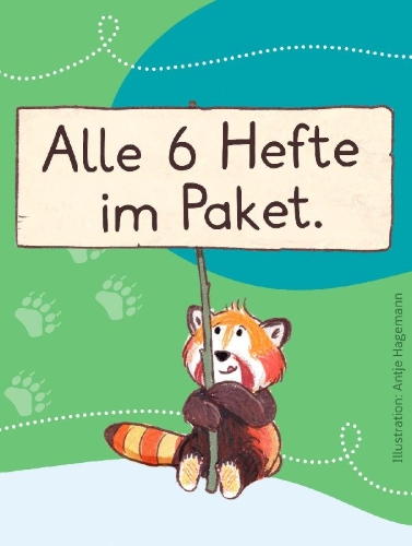 Buchcover und Innenansicht für das Buch: Westermann Unterrichtsmaterialien Grundschule. Lies mit Taps! Paket Hefte 1-6