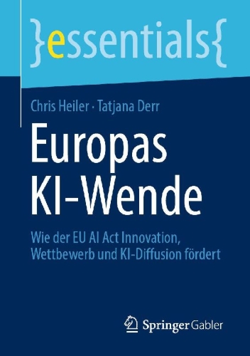 Buchcover und Innenansicht für das Buch: Europas KI-Wende
