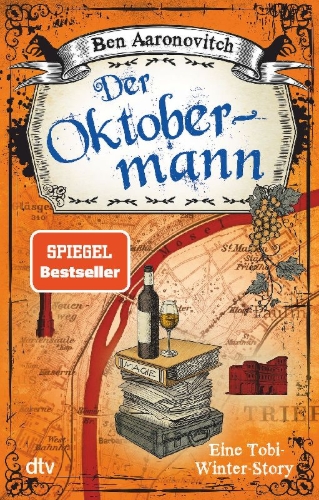 Buchcover und Innenansicht für das Buch: The October Man