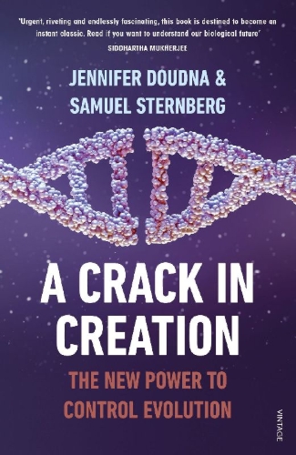 Buchcover und Innenansicht für das Buch: A Crack in Creation