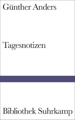 Buchcover und Innenansicht für das Buch: Tagesnotizen
