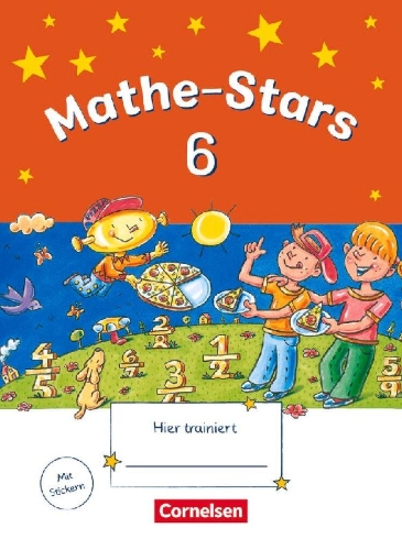 Buchcover und Innenansicht für das Buch: Mathe-Stars 6. Schuljahr. Basiskurs
