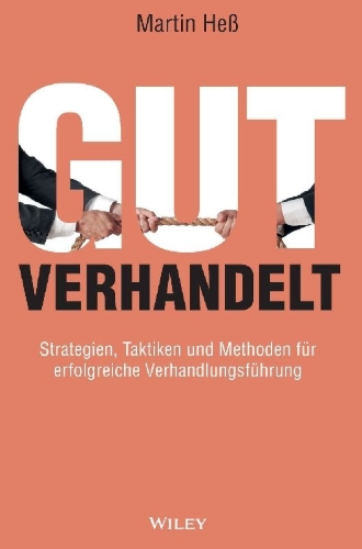 Buchcover und Innenansicht für das Buch: Gut verhandelt