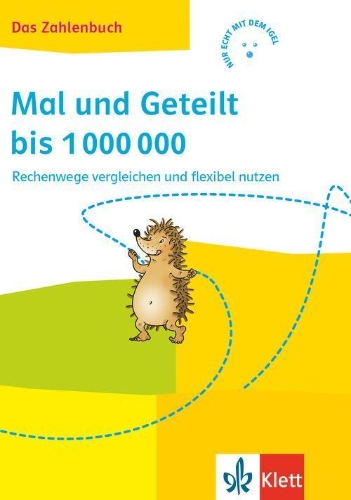 Buchcover und Innenansicht für das Buch: Das Zahlenbuch 4. Karten zum Entwickeln von Rechenstrategien: Mal und Geteilt bis 1.000.000. Rechenwege vergleichen und flexibel nutzen Klasse 4