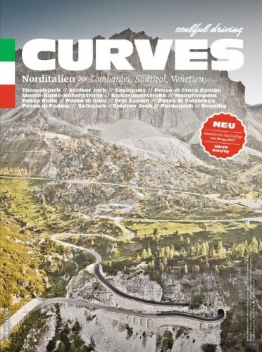 Buchcover und Innenansicht für das Buch: CURVES Norditalien Band 3