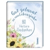 Buchcover und Innenansicht für das Buch: Gut gelaunt ins neue Lebensjahr