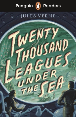 Buchcover und Innenansicht für das Buch: Twenty Thousand Leagues Under the Sea