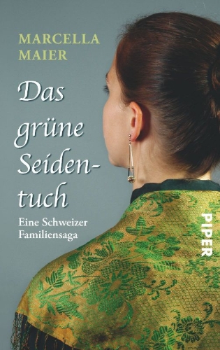 Buchcover und Innenansicht für das Buch: Das grüne Seidentuch