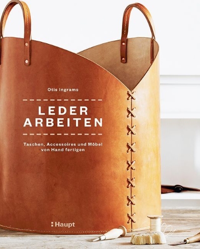 Buchcover und Innenansicht für das Buch: Lederarbeiten