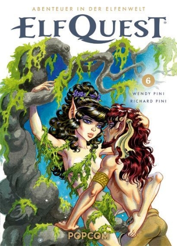 Buchcover und Innenansicht für das Buch: ElfQuest - Abenteuer in der Elfenwelt 06