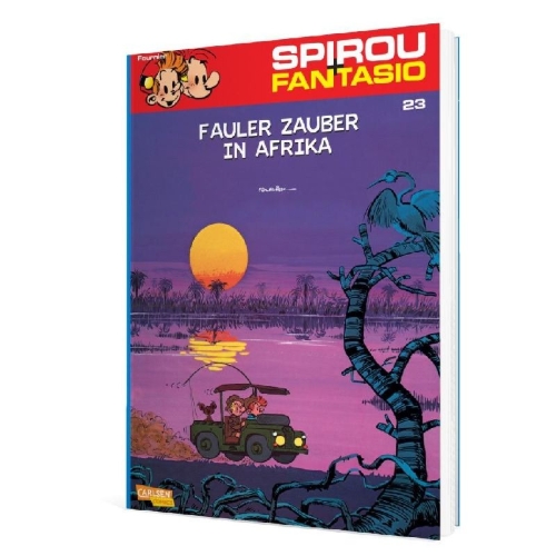 Buchcover und Innenansicht für das Buch: Le Gri-Gri du Niokolo-Koba