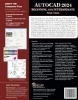 Buchcover und Innenansicht für das Buch: AutoCAD 2024 Beginning and Intermediate