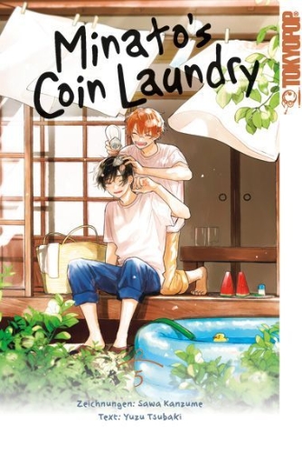 Buchcover und Innenansicht für das Buch: Minato's Coin Laundry 05