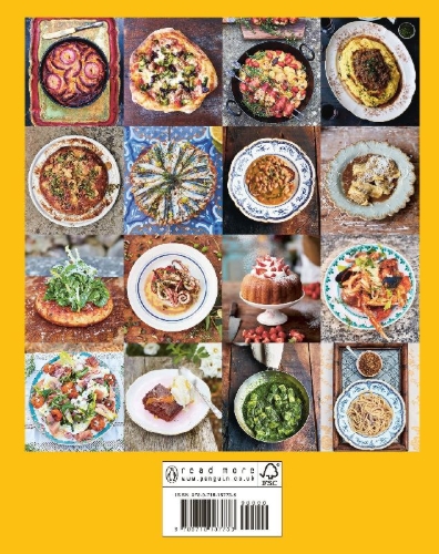 Buchcover und Innenansicht für das Buch: Jamie Cooks Italy