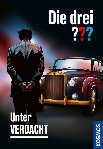 Buchcover und Innenansicht für das Buch: Die drei ??? Unter Verdacht