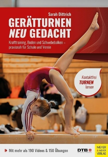 Buchcover und Innenansicht für das Buch: Gerätturnen neu gedacht