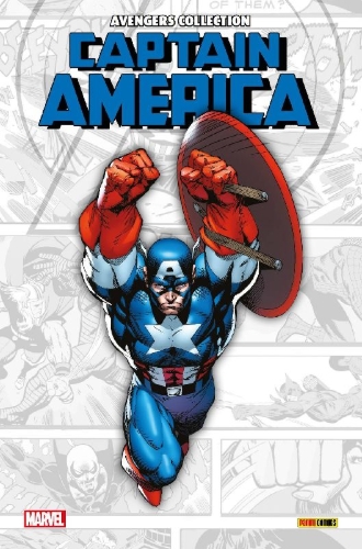 Buchcover und Innenansicht für das Buch: Avengers Collection: Captain America
