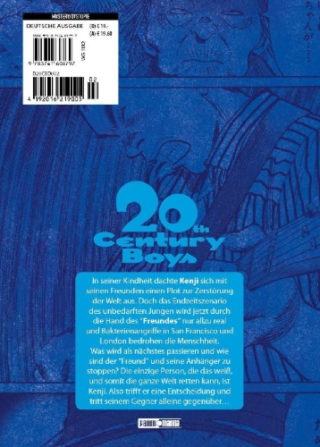 Buchcover und Innenansicht für das Buch: 20th Century Boys: Ultimative Edition