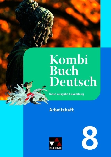 Buchcover und Innenansicht für das Buch: KombiBuch Deutsch Luxemburg AH 8 - neu