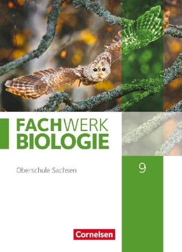 Buchcover und Innenansicht für das Buch: Fachwerk Biologie 9. Schuljahr - Sachsen - Schülerbuch