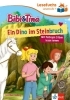 Buchcover und Innenansicht für das Buch: Lesefuchs Bibi & Tina: Ein Dino im Steinbruch Lesestufe 1