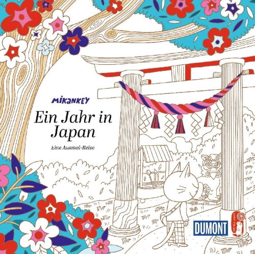 Buchcover und Innenansicht für das Buch: Ein Jahr in Japan