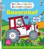 Buchcover und Innenansicht für das Buch: Mein Immer-wieder-Zaubermalbuch: Bauernhof
