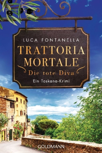 Buchcover und Innenansicht für das Buch: Trattoria Mortale - Die tote Diva