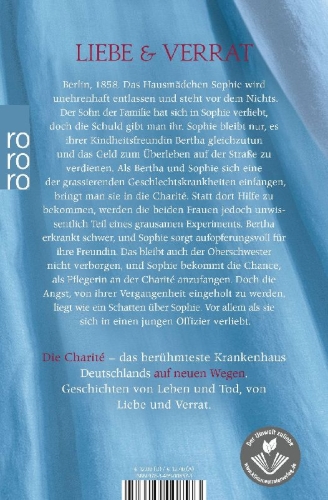 Buchcover und Innenansicht für das Buch: Die Charité: Neue Wege